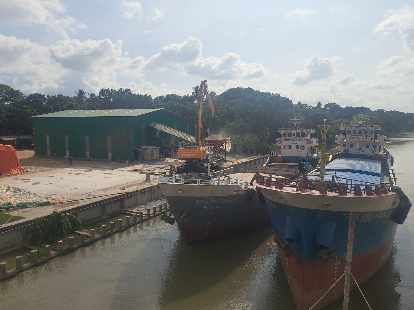 Taiba Saifullah Global Logistics river terminal